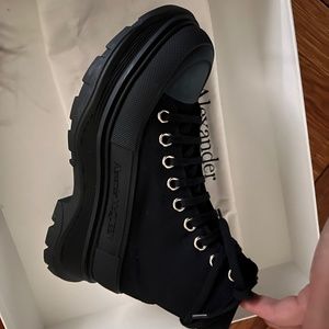 Alexander McQueen Combat Boots